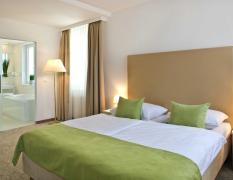 Seehotel Dr. Jilly Beispiel eines Doppelzimmers im Seehotel Dr. Jilly