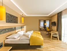 AIGO Familien und Sport Resort Beispiel eines Doppelzimmers im AIGO Familien und Sport Resort
