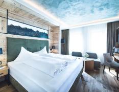 Hotel Klosterbräu und Spa Beispiel eines Lifestyle-Doppelzimmers im Hotel Klosterbräu und Spa