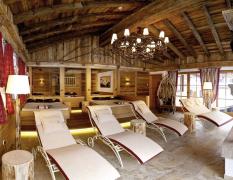 Verwöhnhotel Kristall Ruheraum mit dem Namen "Stille Alm" im Verwöhnhotel Kristall