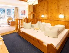 Alpinhotel Jesacherhof Beispiel eines Doppelzimmers im Alpinhotel Jesacherhof