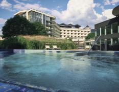 Aussenansicht des EurothermenResort Bad Ischl Hotel Royal