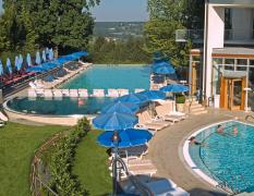 Poolllandschaft im Hotel und Spa Der Steirerhof