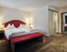 Beispiel eines Doppelzimmers im Hoteldorf Pichlmayrgut