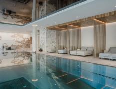 Hotelpool innen im Hotel Grand Elisabeth in Bad Ischl